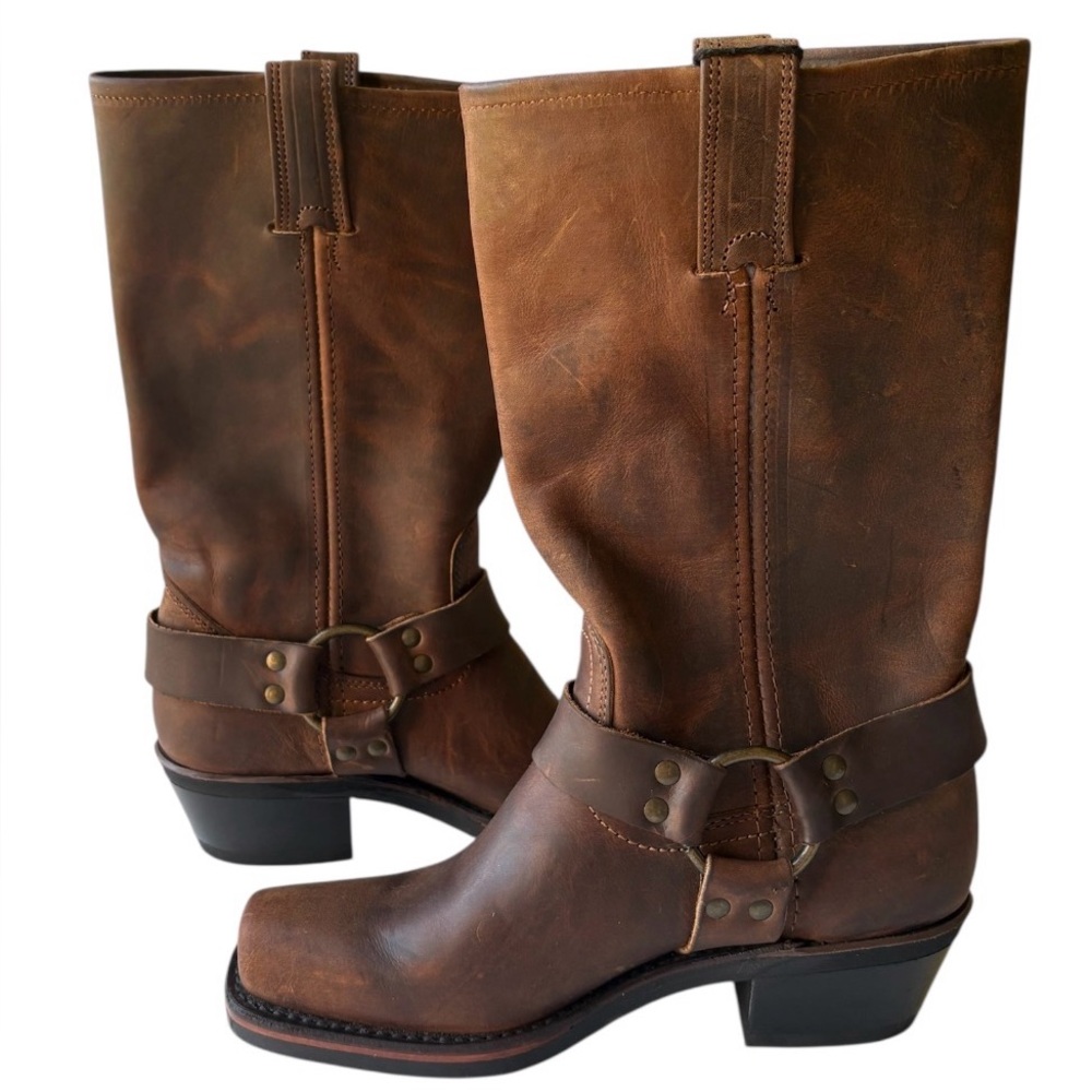 FRYE 12R Harness Boots NWT 6.5 - Picture 5 of 9